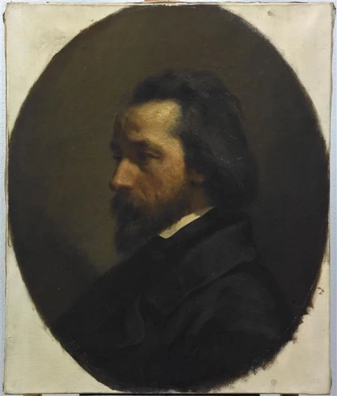 Ritratto di Paul François Collot commerciante di novità - Museo d'Orsay. Parigi